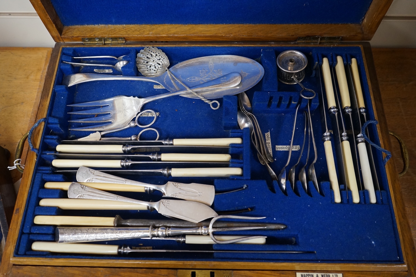 A quantity of various plated wares, some WMF